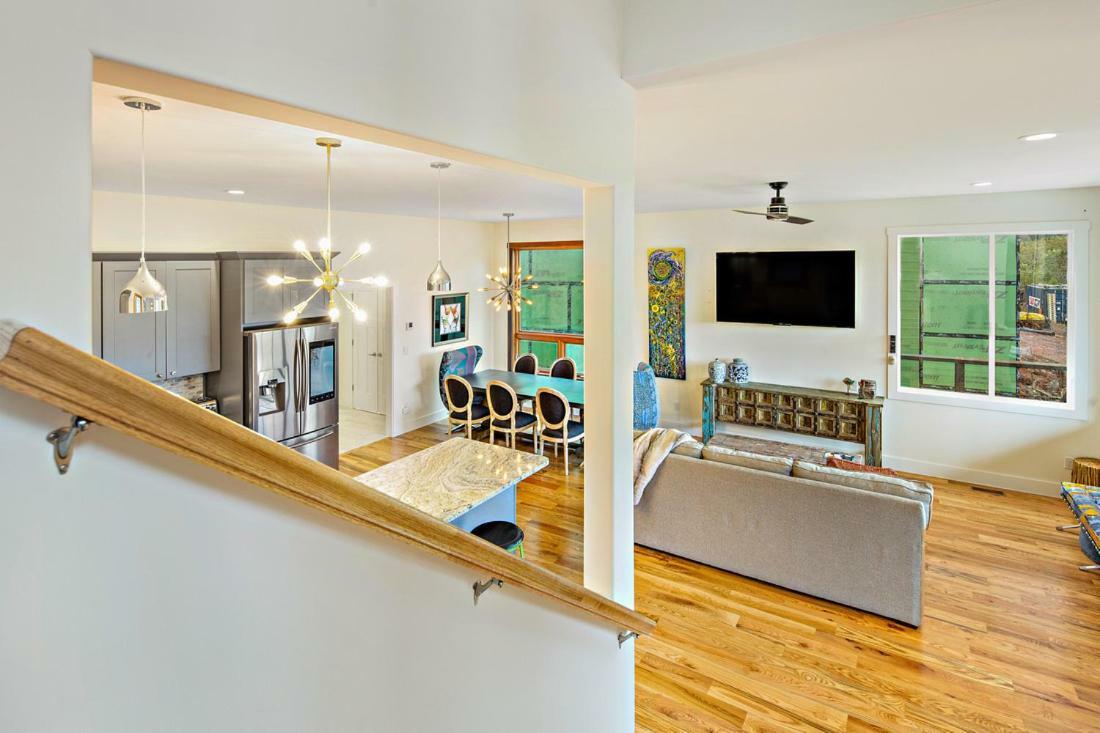 Upstream Penthouse Villa Asheville Buitenkant foto